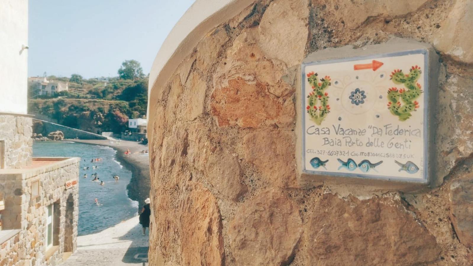 Da Federica Casa Vacanze Baia Porto Delle Genti Lipari  Extérieur photo